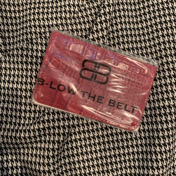 Red Croc Card Case - Picture 2 of 4